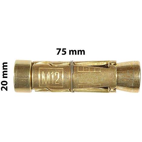 REMS Accessoires pour carotteur Chevilles ecarteur M12 pour maconnerie reutilisable, 1 paquet : 10 pcs