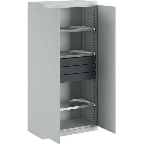 eurokraft pro, Armoire d'atelier, largeur 950 mm, 3 tablettes (1/5)