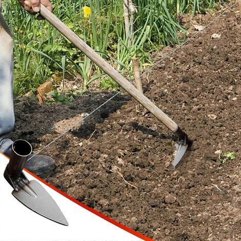 Outils agricoles d'extérieur : houe à désherber pour planter des légumes et des fleurs