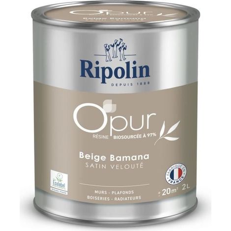 Ripolin O'pur satinierte Beigefarbe 2 L
