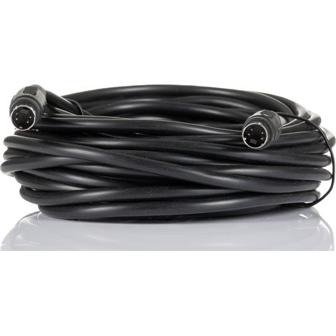 Cordon audio vidéo SVHS Noir Mini Din mâle 4 broches Mini Din mâle 4 broches, 10m ( Prix pour 1 ) (1/3)