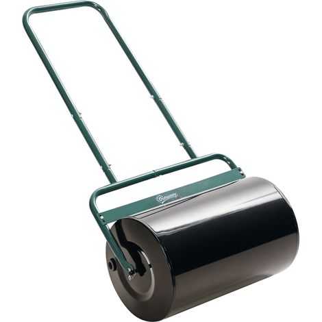 Outsunny Combination Push w/ 38L Sand or Water Garden Dark Green (1/5)