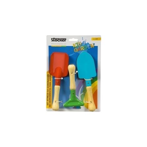SET ATTREZZI GIARDINAGGIO PER BAMBINI (1/2)