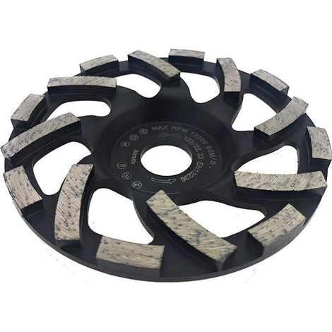 Qualité Professionnelle Disque Diamant à Meuler Abrasivement 125 x 22,2 mm diamant meule..DEBUNS (1/4)