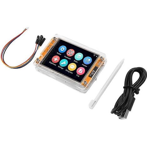 Carte de développement ESP32, module LCD TFT tactile de 2,8 pouces, avec stylet, compatible WIFI + Bluetooth et livré avec un boîtier. (1/5)