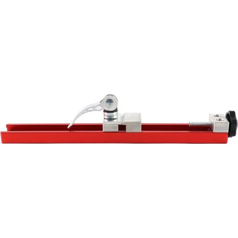 Guide de coupe pour scie circulaire, fixation de coupe-bois réglable, base de serrage pour outil de précision (1/5)
