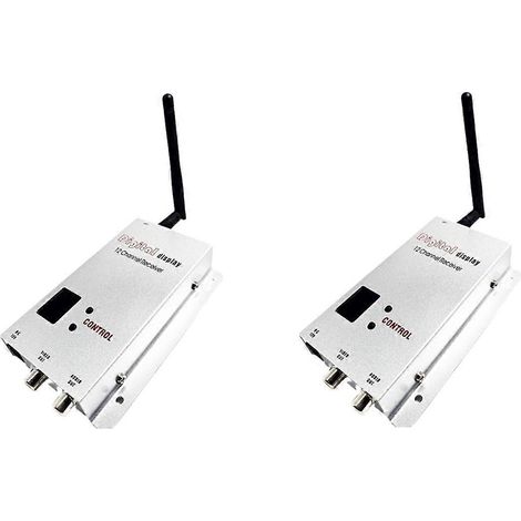 Émetteur AV sans fil FPV 1.2G, émetteur-récepteur Audio-vidéo TV-- (1/5)