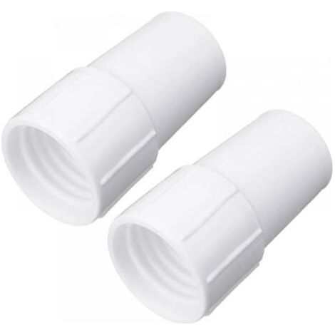 Manchettes de tuyau d'aspiration pour piscine, adaptateur de connecteur adapté au tuyau d'aspiration, accessoires de nettoyage, 1.5 pouces, 2 pièces (1/4)