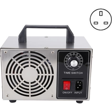 Générateur d'Ozone 20g, Purificateur d'Air avec Minuterie pour Maison, Serre, Ferme - Prise UK 220V (1/5)