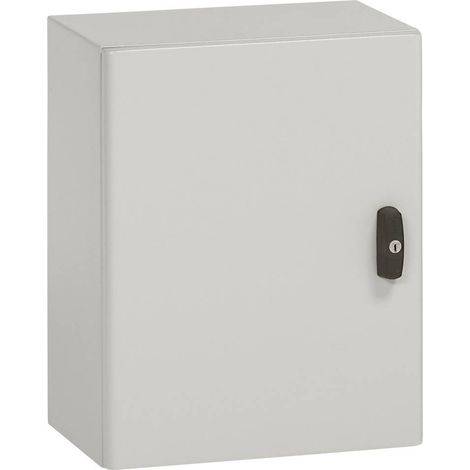 Coffret métallique Atlantic IP66 IK10 RAL 7035 500x400x200 vertical (1/4)