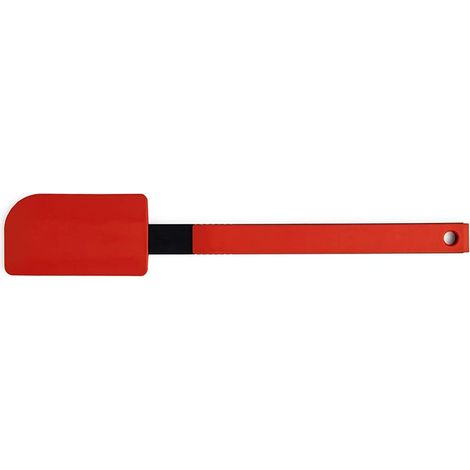 Woll KU007 Cook It spatola con Fibra di Vetro Verst ärktem Manico e Bordo in Silicone Fino a 260 °C Resistente al Calore, 5,5 x 32 cm
