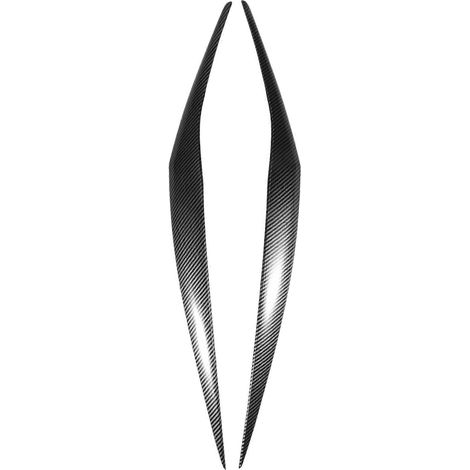 Cache de phare avant, paupière de phare, garniture en ABS pour Fiesta MK6.5 2013-2017, fibre de carbone (1/5)