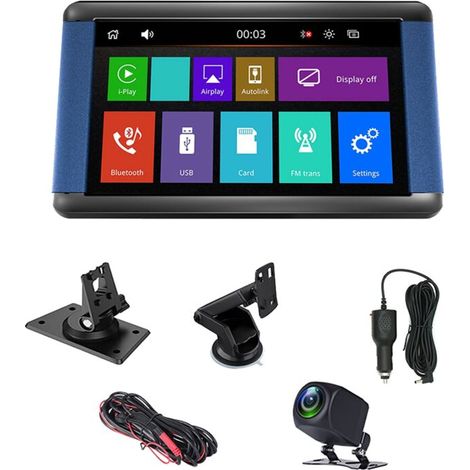 Lettore GPS portatile touchscreen da 7 pollici per la navigazione in auto con touchscreen capacitivo (1/4)