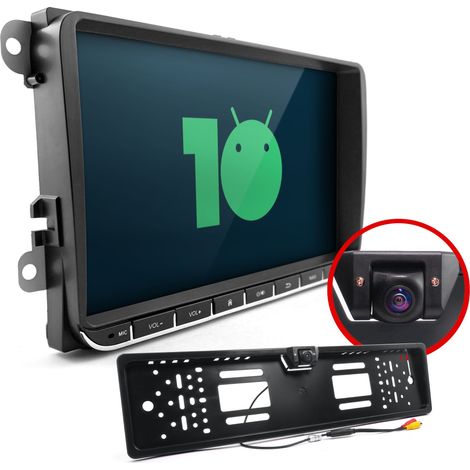 Autoradio 2DIN 9021A Android 2GB RAM GPS-Navigation LCD-Bildschirm Kamera (1/5)