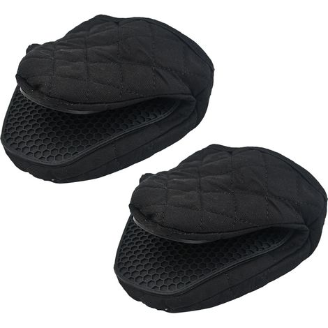 Gants De Four - En Silicone Et Coton - Résistants À La Chaleur Jusqu'à 250 °C - Antidérapants - Avec Anneau De Suspension - Par 2 (1/5)