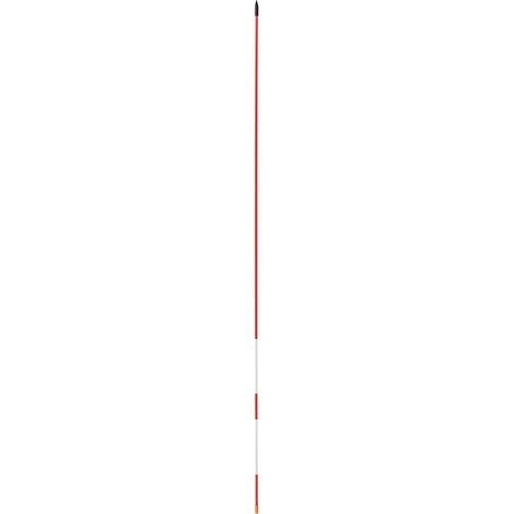 Balises de signalisation 200 pièces, 122 cm, réflecteurs haute visibilité, fibre de verre, pour stationnements et allées (1/5)