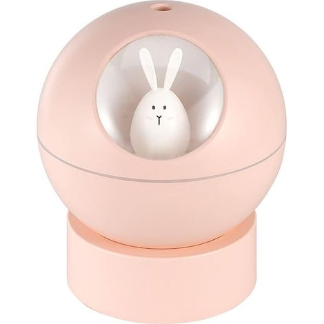 Mini USB Humidifier Multi-Mode Desktop Office Cartoon Humidifier Decompression Gift (Pink) (1/5)