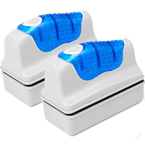 Nettoyeur Aquarium - Grattoir Magnetique Anti-Algues - Pour Vitres Aquariophiles - 1 Unite (1/5)