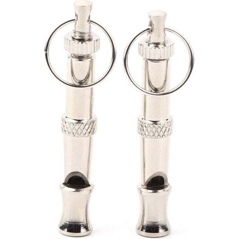 Sifflet de dressage à ultrasons pour pigeons, sifflet de dressage portatif en acier inoxydable, outil de dressage portable à hauteur réglable pour chiens, pigeons et oiseaux (1/4)
