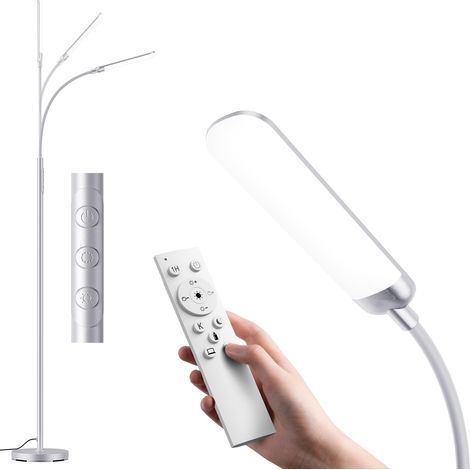 Lampadaire LED Dimmable sur Pied 18W 1200lm avec Télécommande (1/5)