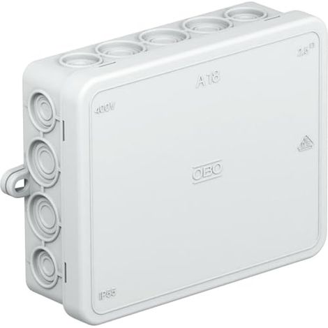 OBO Bettermann 2000410 caja de derivación gris claro IP55