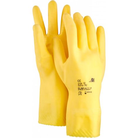 Gant de protection Extra 702 jaune,310mm,Gr.10,Str.Rand (Par 10)