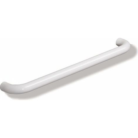 Porte-serviettes de bain SERIE 477 d: 28mm sans rosace Cote axiale 570mm gris clair