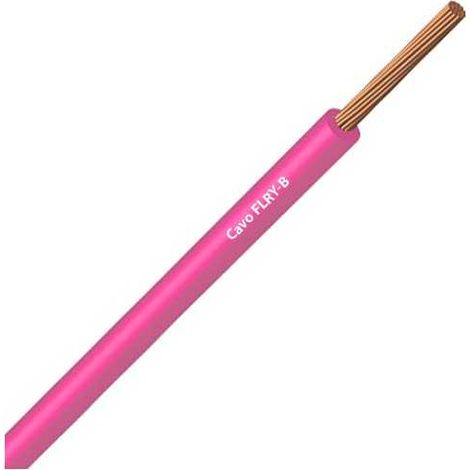 Câble Fil Unipolaire FLRY-B ISO 6722 Classe B Sec. 1,00 Rose