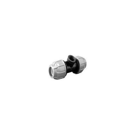 Boutte 2138103 PETF25 Te plastique pour tuyau polyethylene femelle 20 x 27 tuyau 25 (1/2)