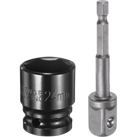Douille à choc à 6 points 1/2" Drive 24mm Douille métrique (1/5)