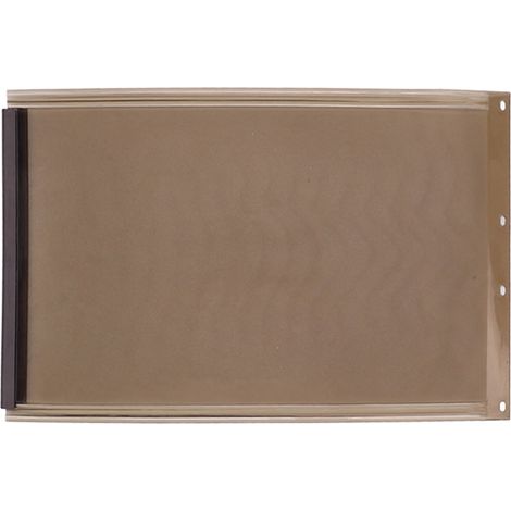 Panneau de porte pour chien en TPU résistant aux chocs, volet de remplacement pour portes en aluminium et en plastique, dimensions 20,5 × 32 cm / 8,1 × 12,6 po (1/5)