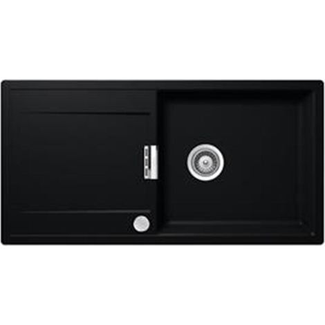Schock Einbauspüle Cristadur Mono D-100 L A Puro PUR Exzenterbedienung (1/4)