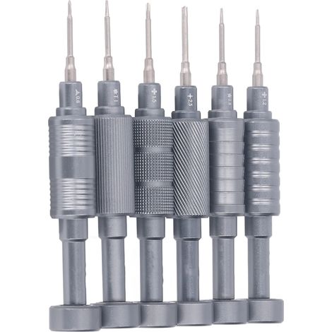 Set mit 6 magnetischen Präzisionsschraubendrehern für Demontage und Wartung, professionelles Handwerkzeug (1/5)