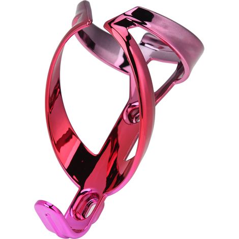 GUB Mountainbike-Flaschenhalter, farbenfroh, sicheres Flaschenhaltesystem, Schwarz, Rot, Rosa (1/5)
