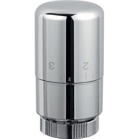 Tête thermostatique pour sèche-serviettes chrome - Atlantic 850321