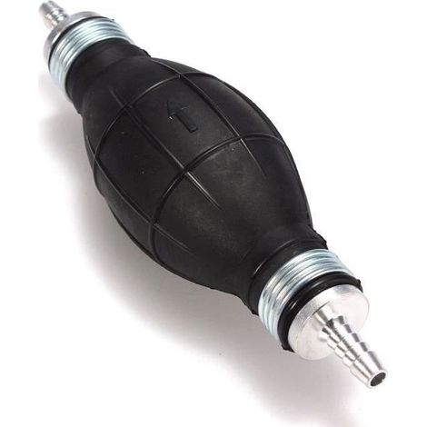 6MM POMPE À CARBURANT POMPETTE POIRE D'AMORCAGE GASOIL ESSENCE DIESEL CLAPETTE (1/4)