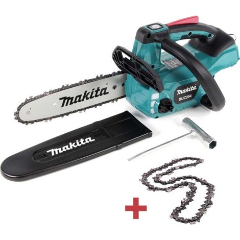 Makita DUC254Z 18v LXT Cordless Brushless 25cm Chainsaw Top Handle Bare + Chain (1/4)