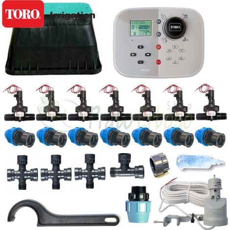 Kit irrigazione Toro Tempus a 7 zone 24V