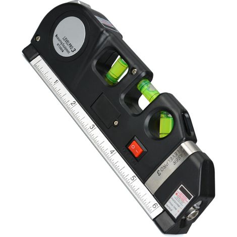 Ruban laser multifonction mesure ruban ABS précis niveau laser noir (1/5)