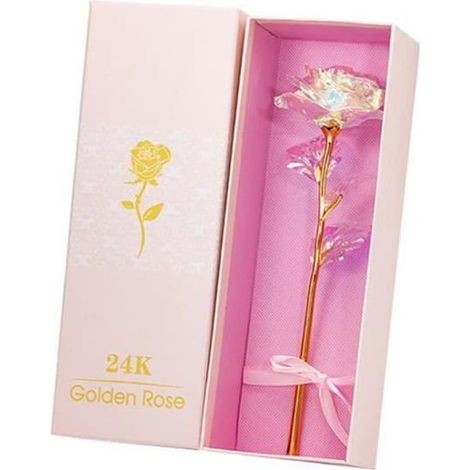 HONORNIC - 24K Rose Eternelle - La Belle Et La Bête - Cadeaux De Saint-Valentin