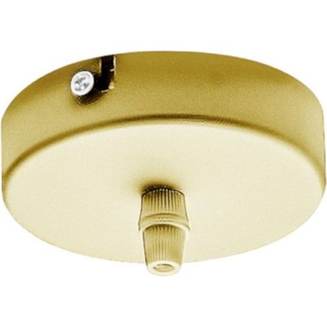 Rosone gea luce gsokit gsob12 base soffitto metallo