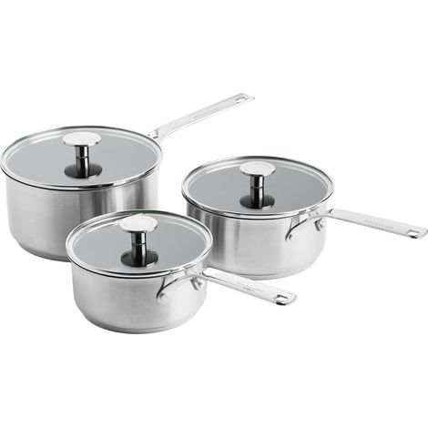 KitchenAid Stainless Steel (CC005740-001) silber Topf-Set