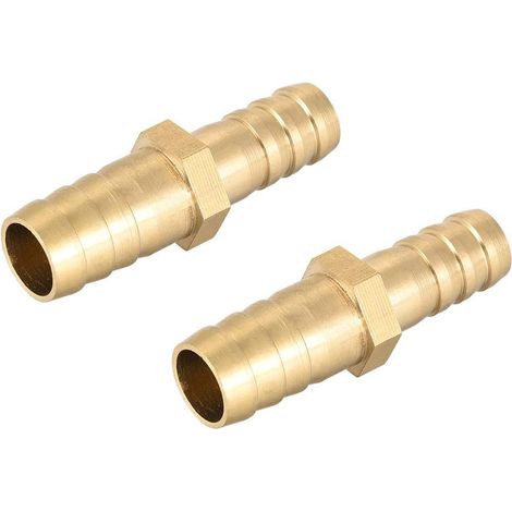 Raccords Cannelés en Laiton Droits de 10 mm à 12 mm 2pcs (1/5)
