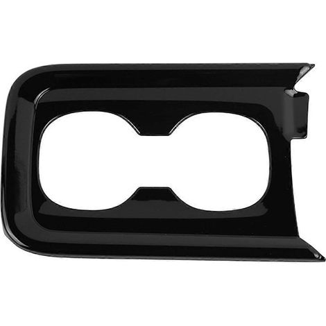 Auto Konsole Armlehne Wasser Glas Halter Abdeckung Trim für RHD ASchwarz (1/5)