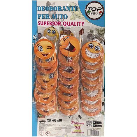 ESPOSITORE DEODORANTI AUTO 'SWEET AIR' 24 pezzi