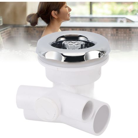 Buse de massage pour spa avec réglage multidirectionnel - Matériaux PVC et acier inoxydable - Diamètre 1-1/2 pouces (1/5)
