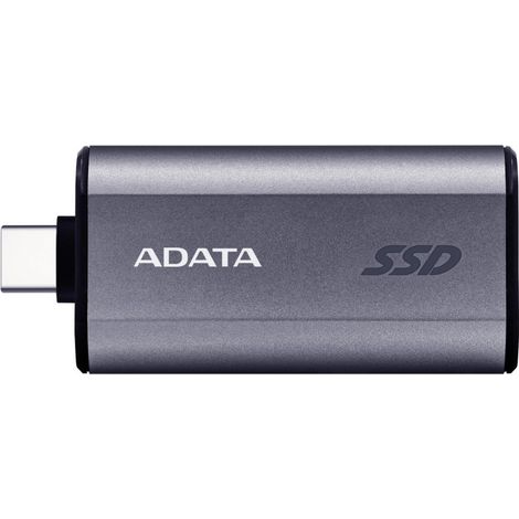 Adata SC750 500 Go USB Type-C 3.2 Gen 2 (3.1 Gen 2) Gris