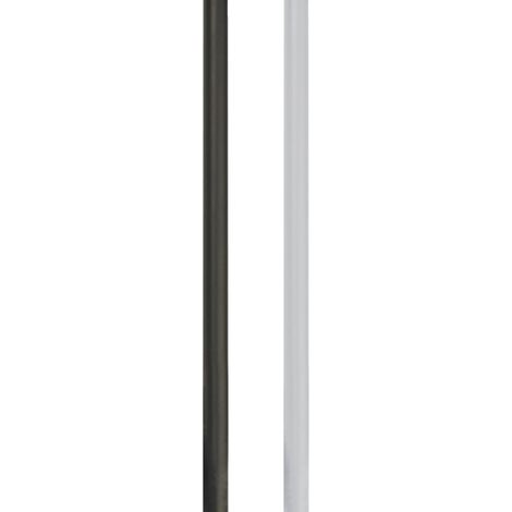 Tubo de aluminio negro L.1570 Ø14 mm TORBEL - 04P216J