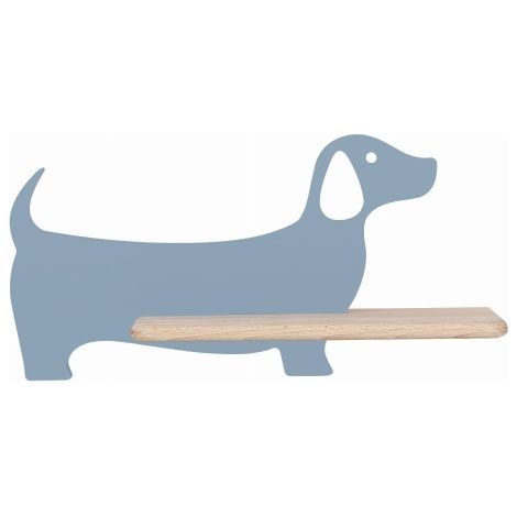Applique Candellux DOG LED integrato 5W 4000K blu legno