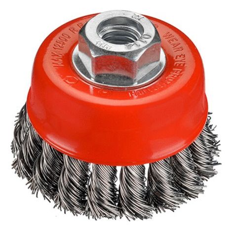 Brosse coupe fil acier tressé TBZ 65mm M14 - OSBORN - 2008608151